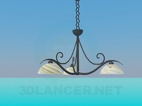 modelo 3D Araña de luces - escuchar modelo 3D Araña de luces - escuchar