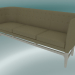 3d model Triple sofá Mayor (AJ5, H 82cm, 62x200cm, Roble blanco aceitado, Hallingdal - 224) - vista previa