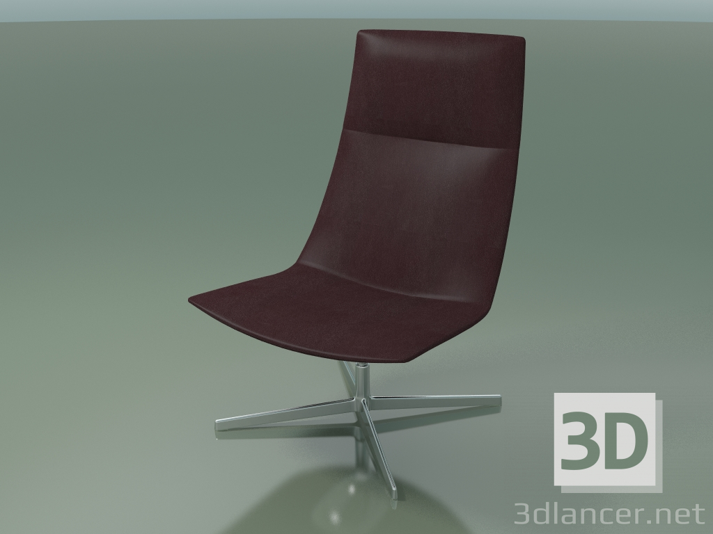 modello 3D Rest chair 2007 (4 gambe, girevole) - anteprima