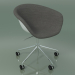 3d model Chair 4219 (5 wheels, swivel, with front trim, PP0001) - preview