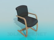 Stuhl ohne Hinterbeine