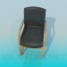 3D Modell Stuhl ohne Hinterbeine - Vorschau