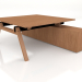 modello 3D Tavolo da lavoro Viga Bench V1623 (1600x2400) - anteprima