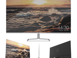 3D-Modell "Monitor HP M27f"