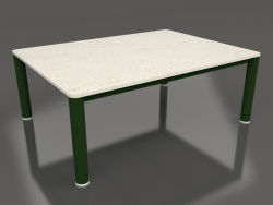 Coffee table 70×94 (Bottle green, DEKTON Danae)