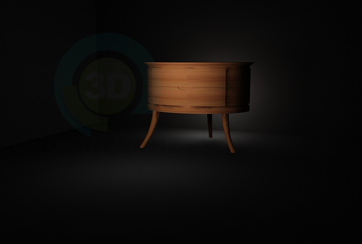 modèle 3D armoire de la Ceccotti - preview