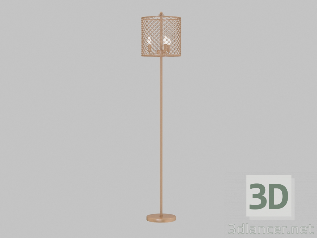 modèle 3D luminaire extérieur Casablanca (1026-3F) - preview