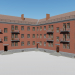 Dreistöckiges Eckgebäude 1-254-9 3D-Modell kaufen - Rendern