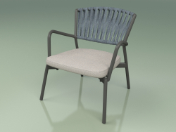 Stuhl mit weicher Sitzfläche 127 (Belt Teal)