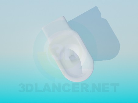 modelo 3D Taza del inodoro - escuchar modelo 3D Taza del inodoro - escuchar