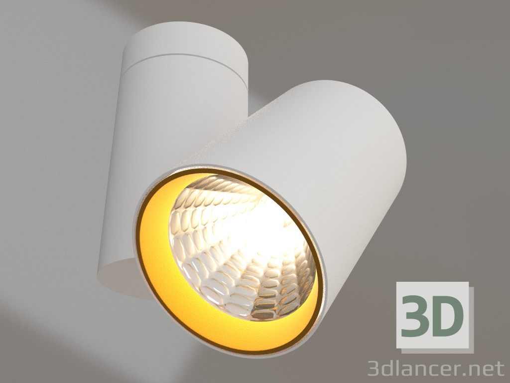 3d model Housing SP-POLO-SURFACE-TURN-R85 (WH, 1-3, 350mA) - preview