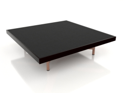 Table basse carrée (Noir, DEKTON Domoos)