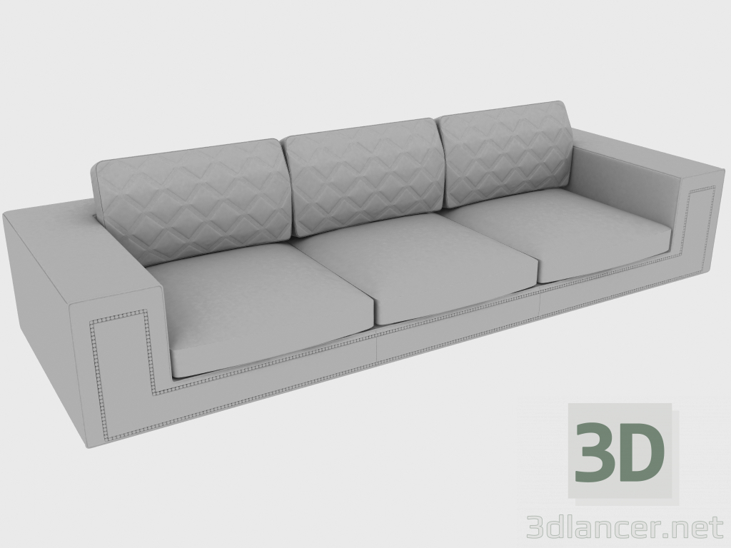 3d model Sofa HELMUT SOFA (320x113xH80) - preview