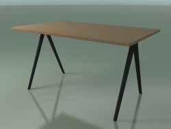 Table rectangulaire 5408 (H 74 - 79x139 cm, stratifié Fenix F05, V44)