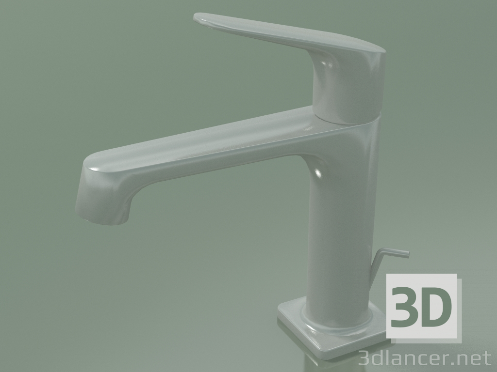 3D modeli Tek kollu lavabo bataryası 100 (34010800) - önizleme