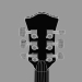 3d Гитара Les Paul модель купить - ракурс