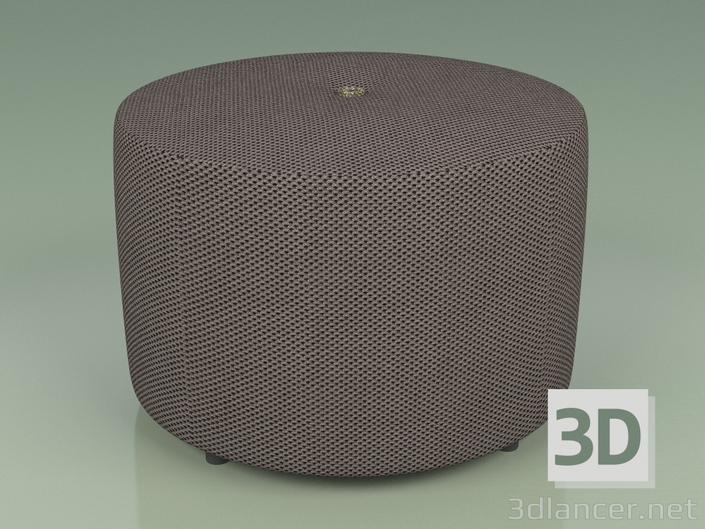 3d model Pouf 031 (3D Net Gray) - preview