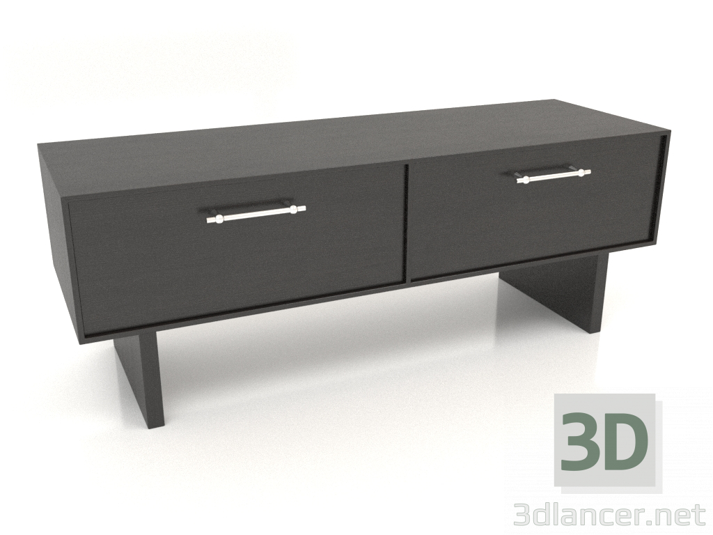 3d model Cabinet ТМ 061 (1200x400x450, wood black) - preview