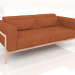 3d model Sofa double Fawn - preview