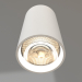 3D modeli Yüzey lambası SP-POLO-R85-1-15W Beyaz 40 derece (Beyaz, Beyaz Halka) - önizleme