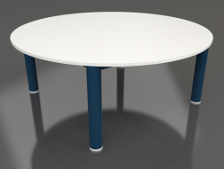 Coffee table D 90 (Grey blue, DEKTON Zenith)
