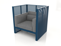 Кресло для отдыха Normando с высокой спинкой (Grey blue)