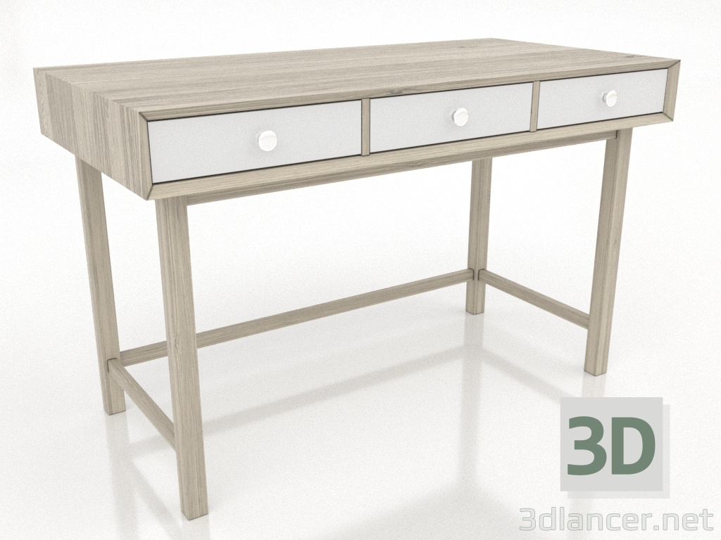 modèle 3D Bureau 2 1200 X 600 mm (chêne éclairci) - preview modèle 3D Bureau 2 1200 X 600 mm (chêne éclairci) - preview