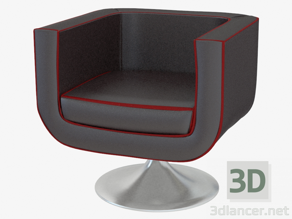 3d модель крісло A136 – превью