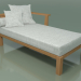 3D Modell Modulares Tagesbett aus Teakholz, InOut (20R) im Freien - Vorschau