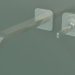 modello 3D Miscelatore monocomando lavabo ad incasso a parete (36106820, Nickel spazzolato) - anteprima
