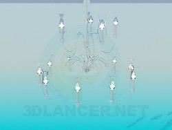 Chandelier with candles