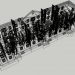 3D İki katlı bina 1-552-1 modeli satın - render