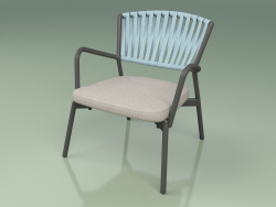 Chair with soft seat 127 (Belt Sky)