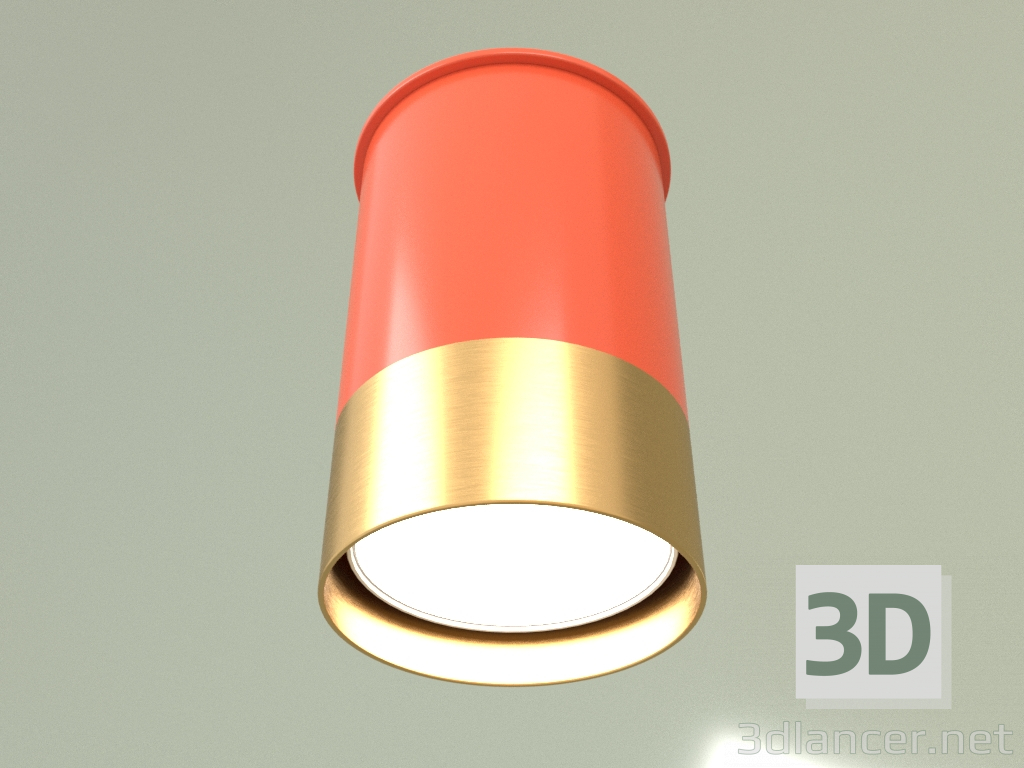 3d модель Точковий світильник BP 6361-1 (Кораловий) – превью