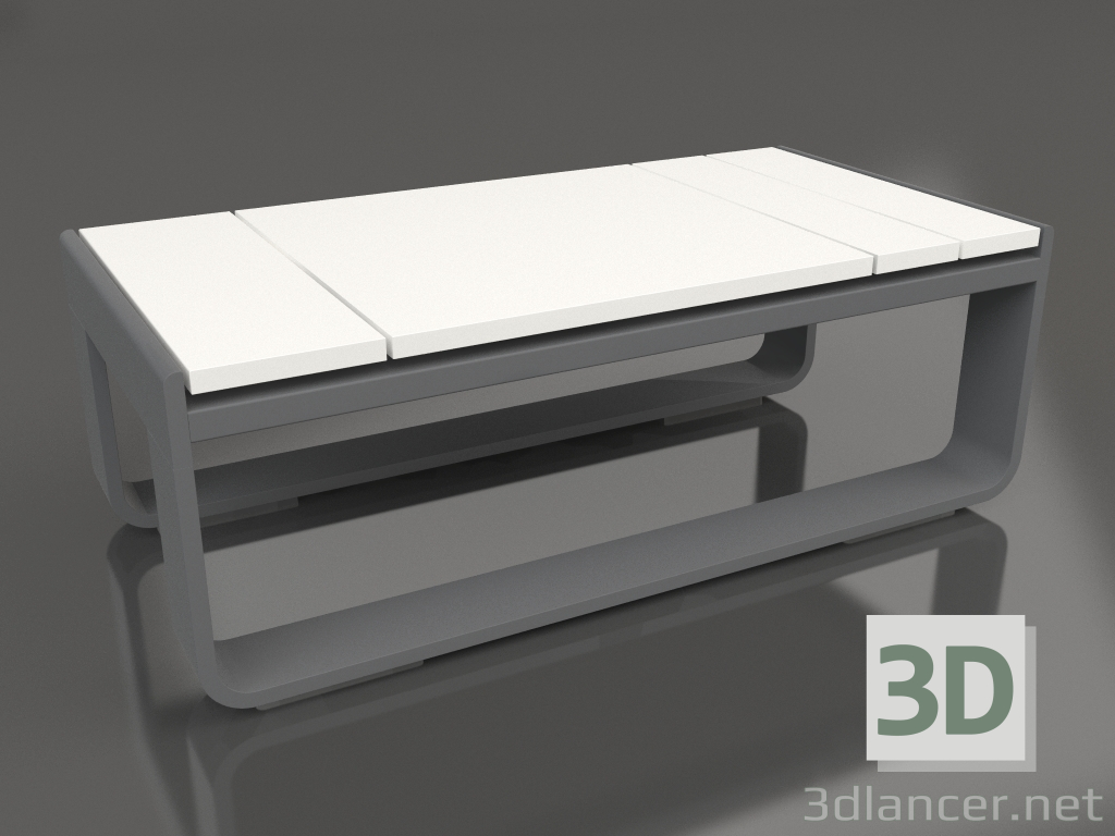 modello 3D Tavolino 35 (DEKTON Zenith, Antracite) - anteprima