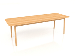 डाइनिंग टेबल की झलक 180-240x90 (प्राकृतिक)