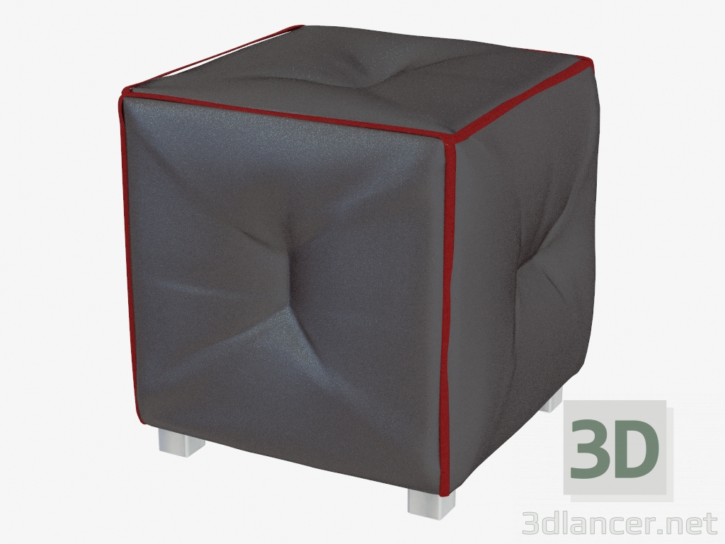 3D modeli Deri ceket C136 - önizleme