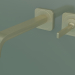 3D modeli Ankastre duvara monte için tek kollu lavabo bataryası (36106250, Brushed Gold Optic) - önizleme