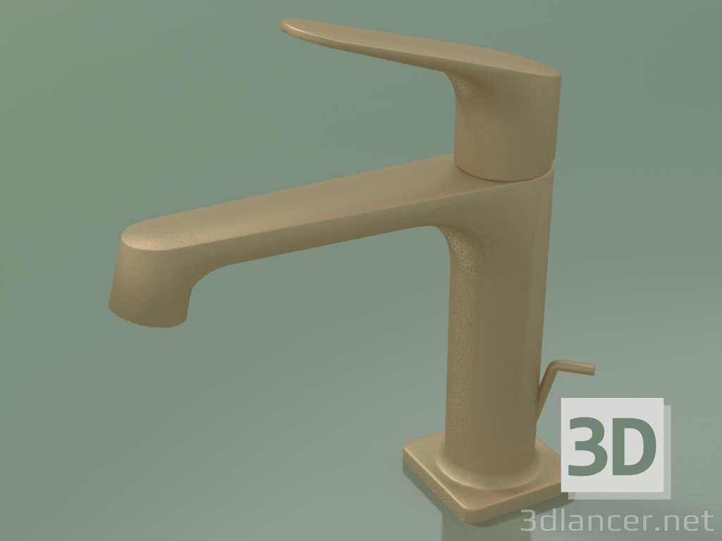 3D modeli Tek kollu lavabo bataryası 100 (34010140) - önizleme