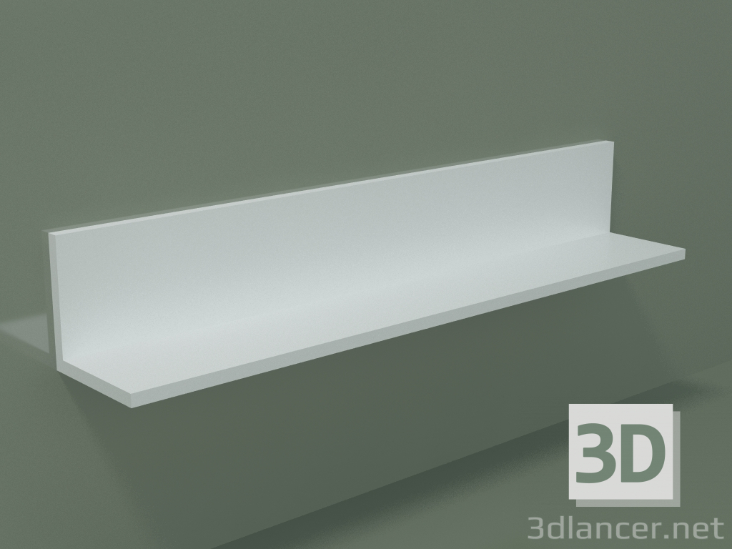 3D modeli Raf (90U20003, Glacier White C01, L 72, P 12, H 12 cm) - önizleme