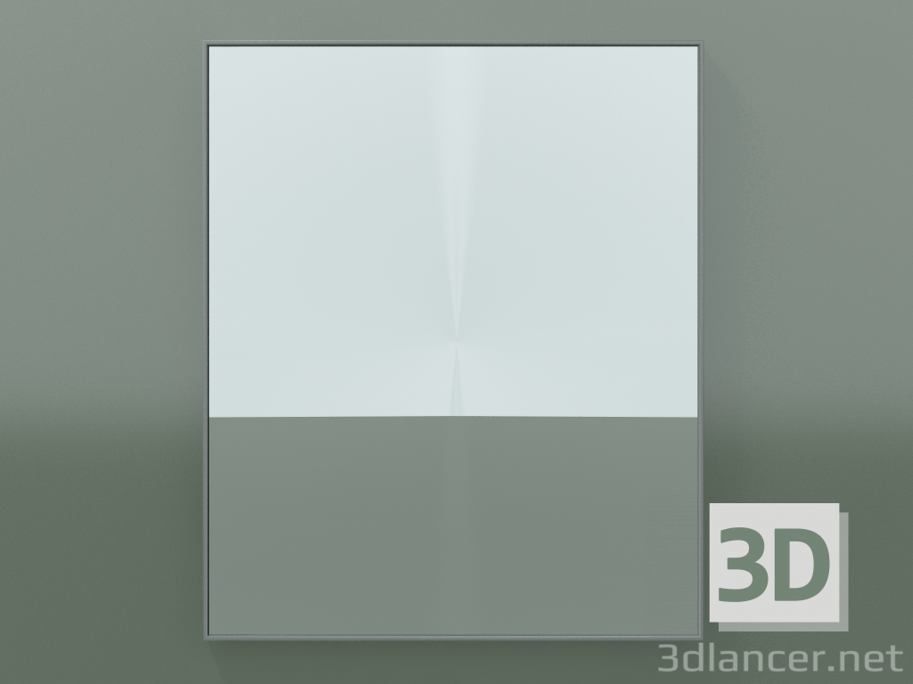 modello 3D Specchio Rettangolo (8ATMC0001, Silver Grey C35, Н 72, L 60 cm) - anteprima