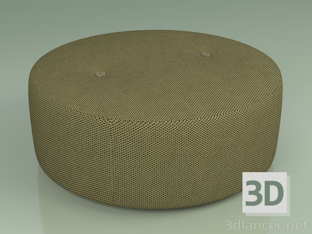 3D Modell Pouf 032 (3D Net Olive) - Vorschau
