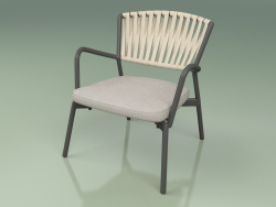 Кресло с мягким сиденьем 127 (Belt Sand)