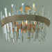3d model Ceiling chandelier Steccato 10111-6 (golden bronze-clear crystal Strotskis) - preview