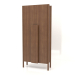 3d model Wardrobe with long handles (without rounding) W 01 (800x300x1800, wood brown light) - preview