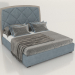 Modelo 3d Cama de casal - preview