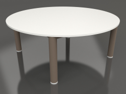 Coffee table D 90 (Bronze, DEKTON Zenith)