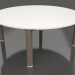 modèle 3D Table basse D 90 (Bronze, DEKTON Zenith) - preview