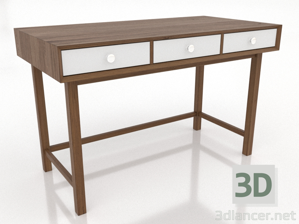 modèle 3D Bureau 2 1200 X 600 mm (noyer clair) - preview modèle 3D Bureau 2 1200 X 600 mm (noyer clair) - preview