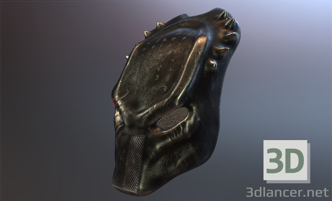 3 डी Predator_Mask मॉडल खरीद - रेंडर